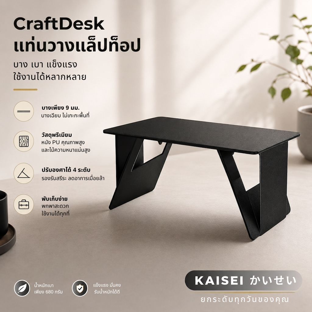 CraftDesk แท่นวางแล็ปท็อป